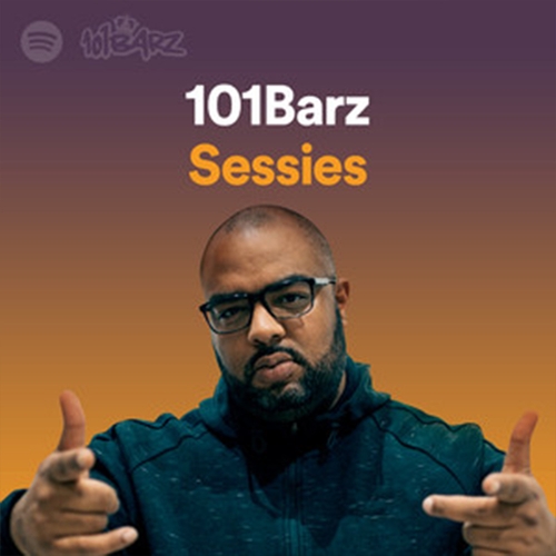101Barz nu ook op Spotify